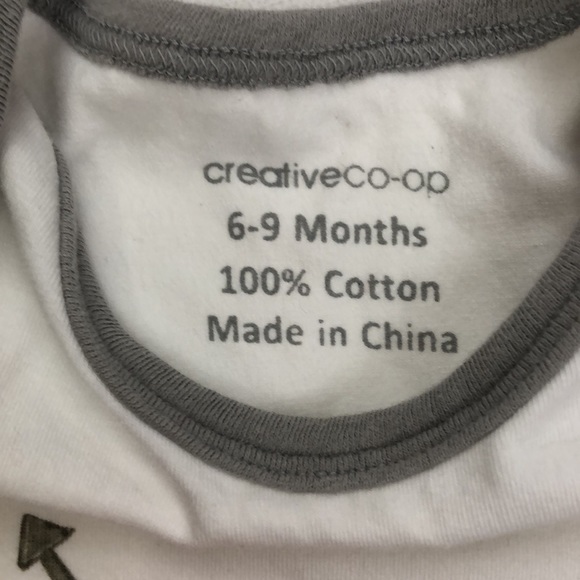 NWOT LOVE CHILD Cotton Unisex Onesie 6-9 Months - Picture 2 of 5